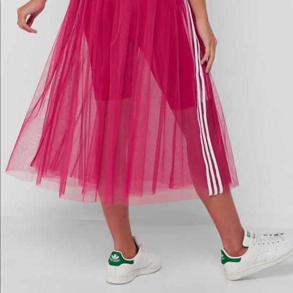 ADIDAS ORIGINALS Tulle Skirt Energy Pink - Picture 4 of 5